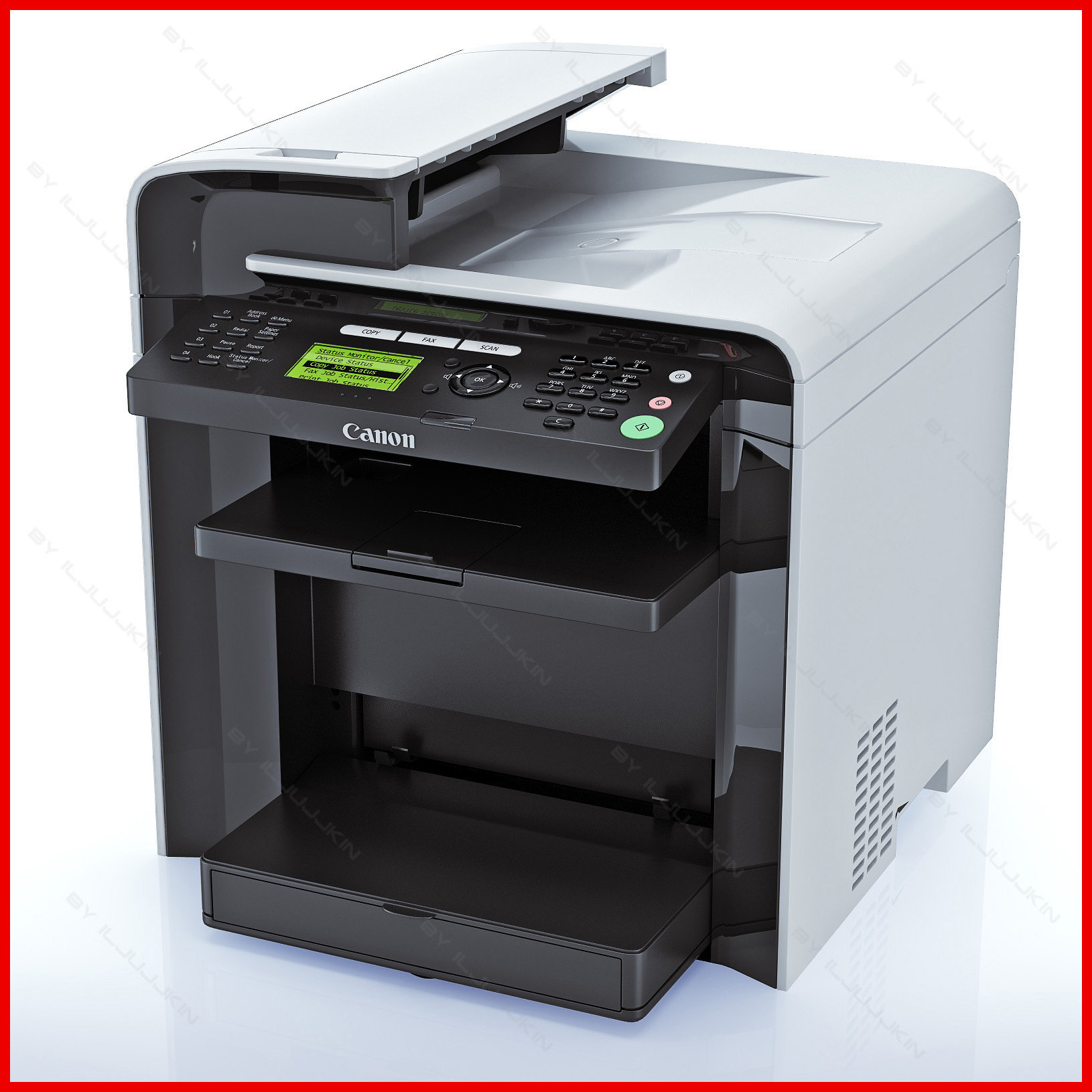 3d canon mf4570dn printer